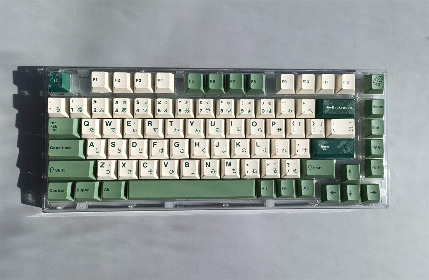 GMK Botanical Garden 104+24 Cherry MX PBT Dye-subbed Keycaps Set for Mechanical Gaming Keyboard English / Japanese